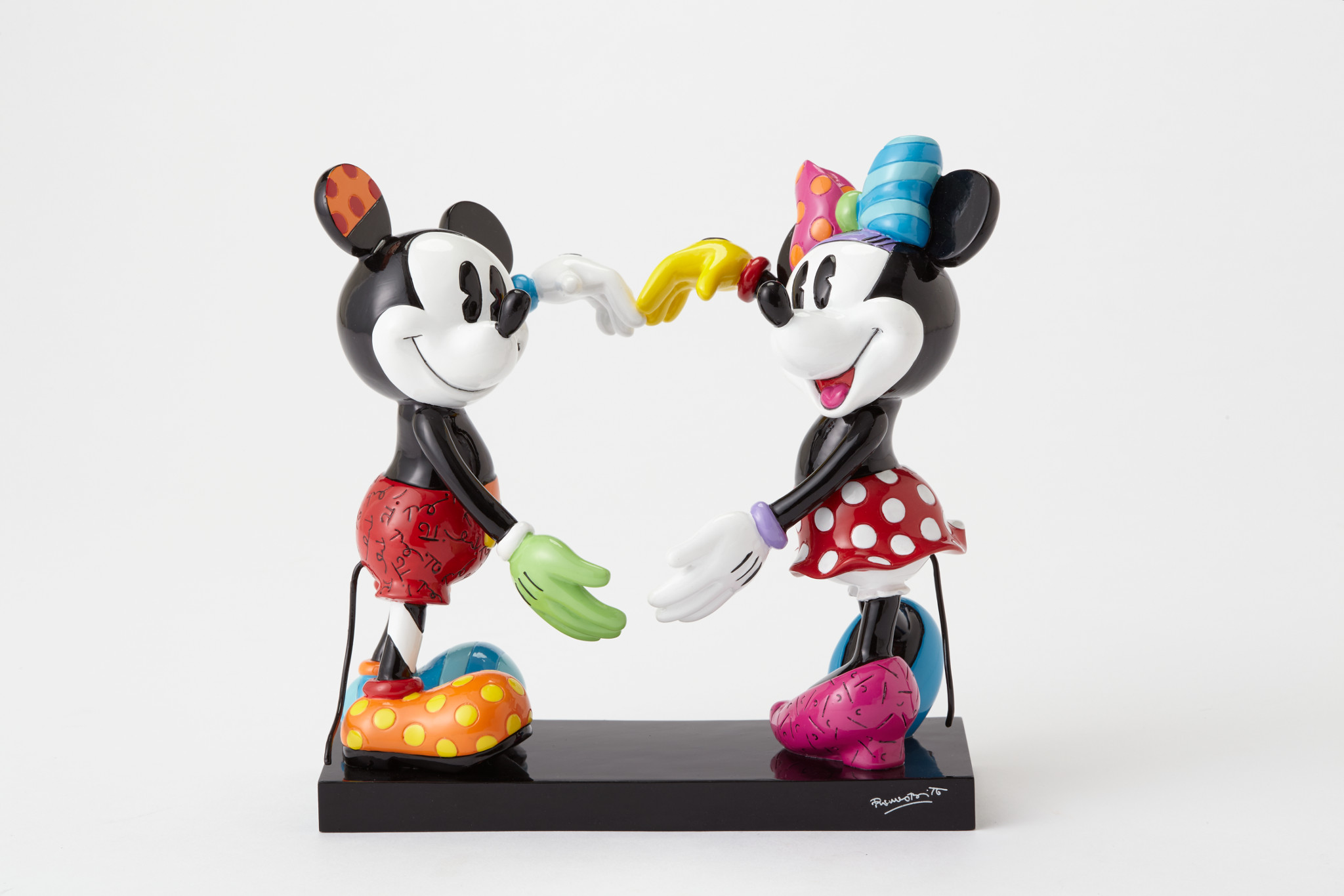 Disney Britto ☆ ミッキー＆ミニー Love ☆ フィギュア Disney Britto