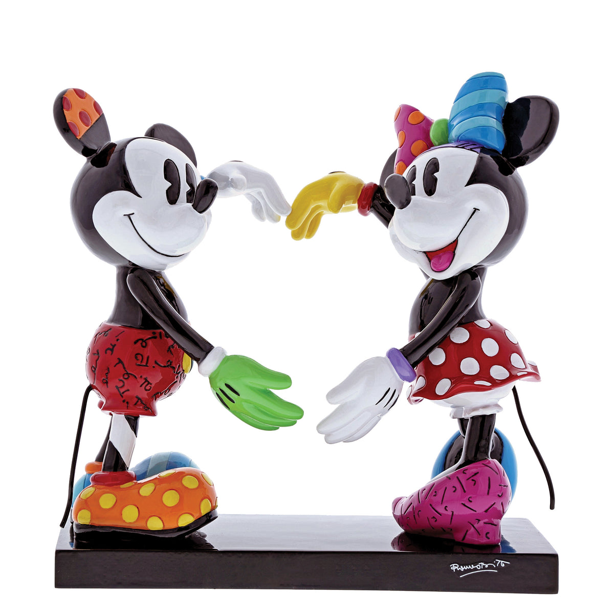 Mickey & Minnie Mouse Figs Disney Britto