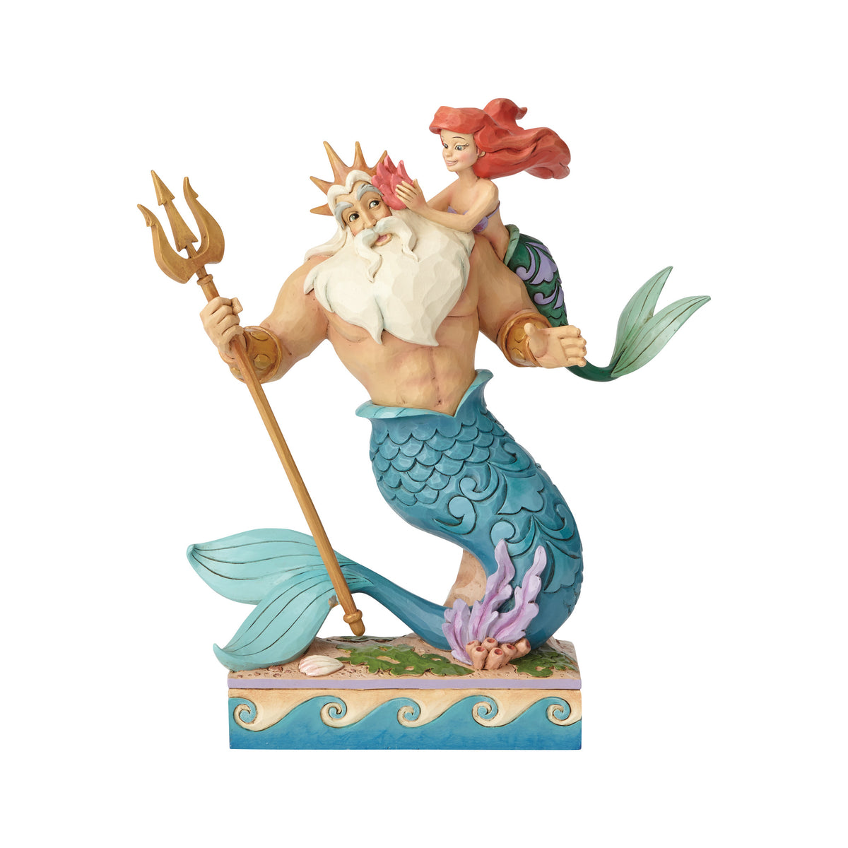 Ariel and Triton Disney Traditions Jim Shore