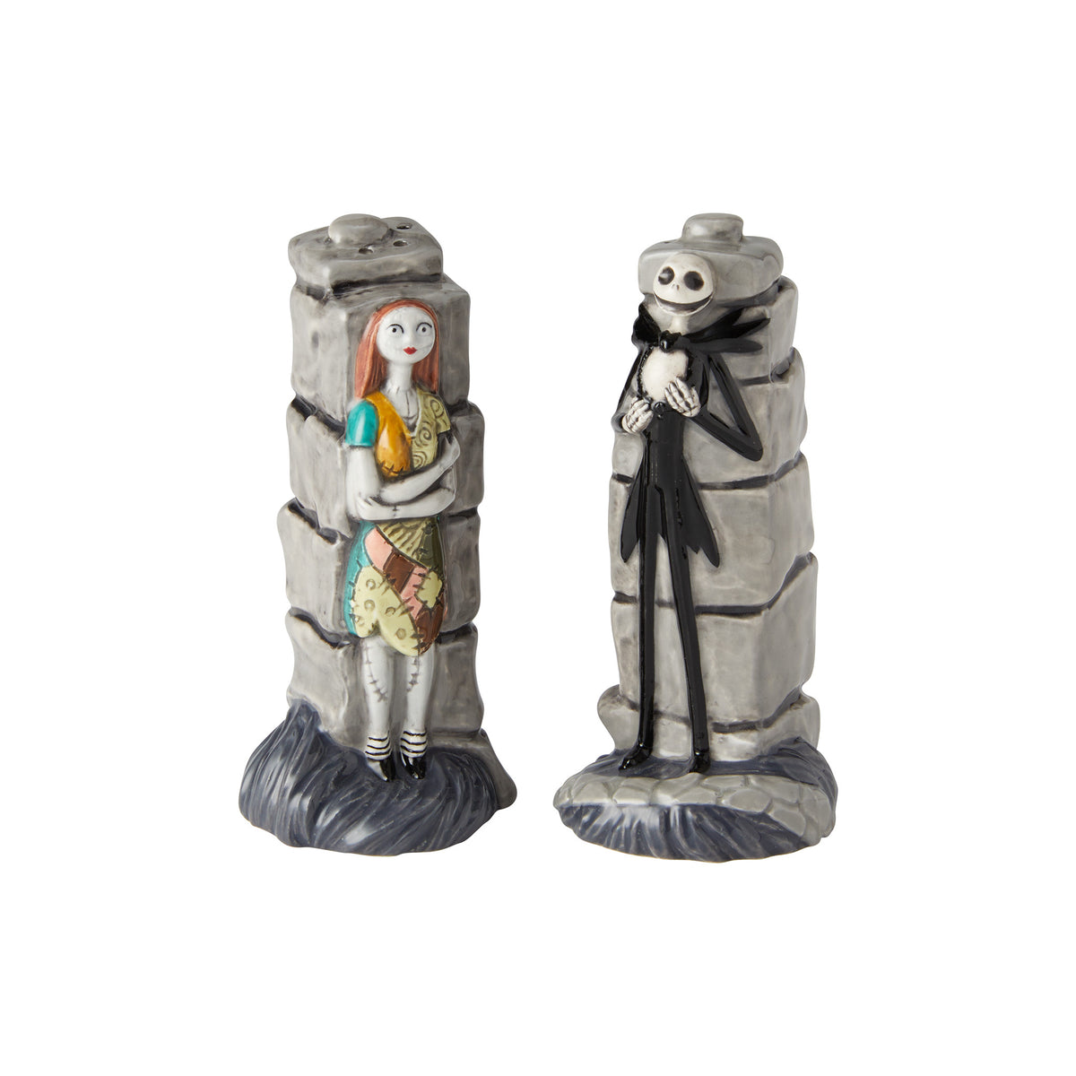 Jack and Sally Salt and Pepper Shakers