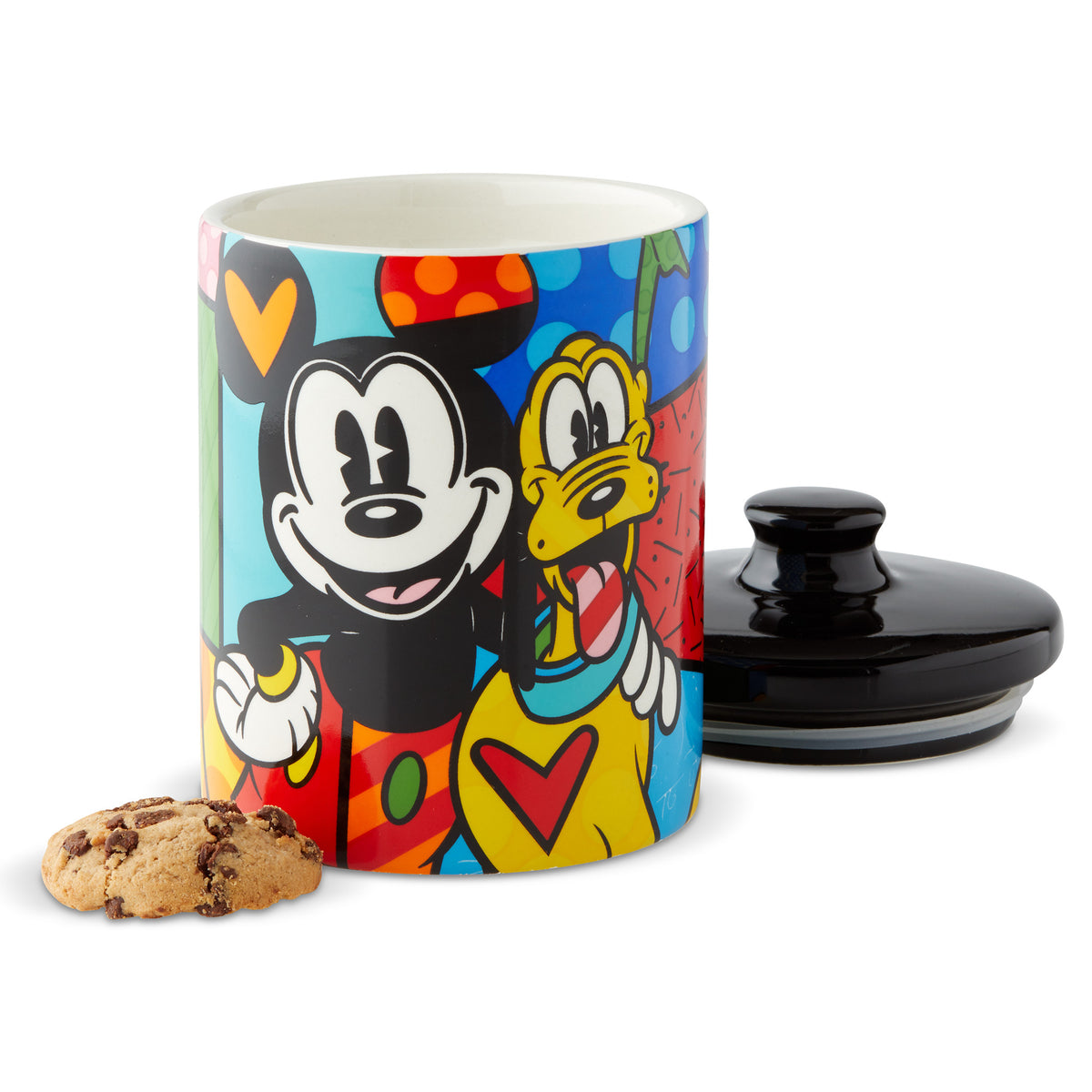 Mickey & Pluto Canister Disney Britto