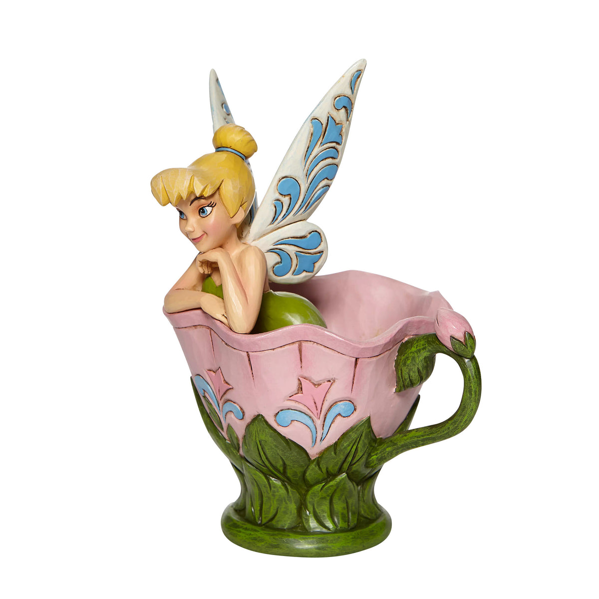 Tink Sitting in Flower Disney Traditions Jim Shore