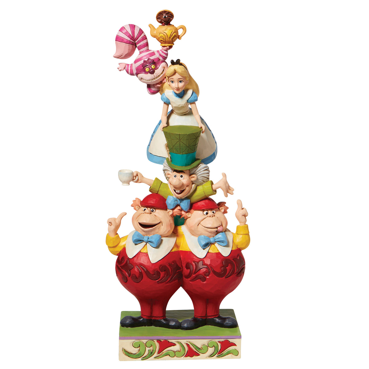 Alice in Wonderland Stacked Disney Traditions Jim Shore