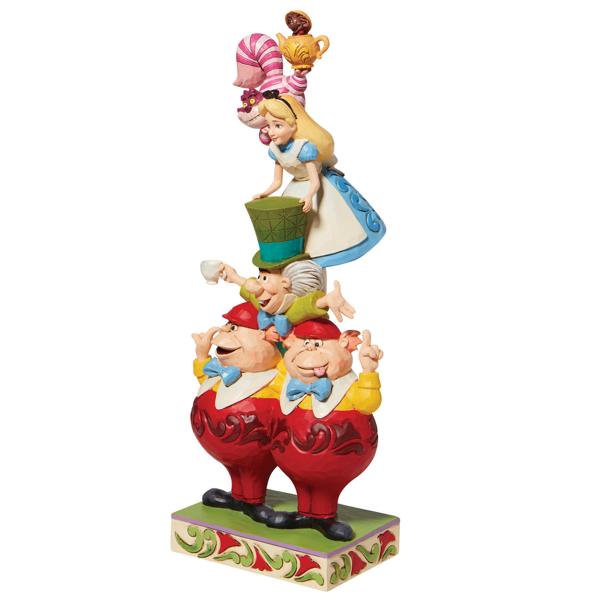 Alice in Wonderland Stacked Disney Traditions Jim Shore