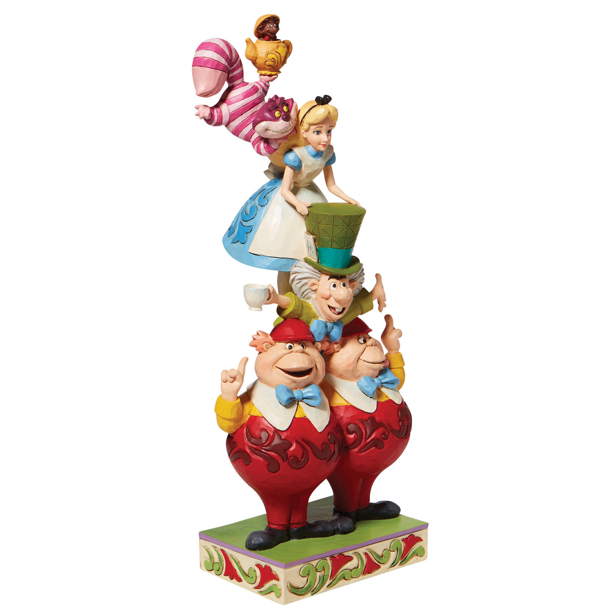 Alice in Wonderland Stacked Disney Traditions Jim Shore